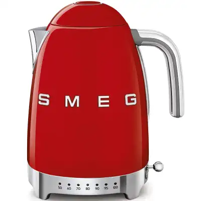 Czajnik elektryczny z regulacją temperatury SMEG KLF04RDEU Czerwony