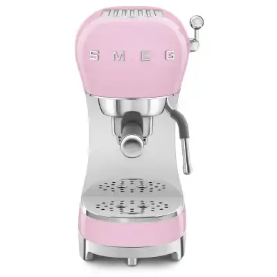 Ekspres do kawy kolbowy SMEG ECF02PKEU - Pastelowy róż