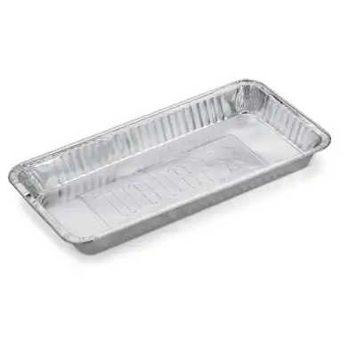 Aluminiowe tacki ociekowe, duże Weber 10 szt. 6416