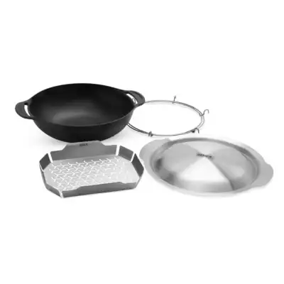 Wok i koszyk do gotowania na parze Weber CRAFTED 7607