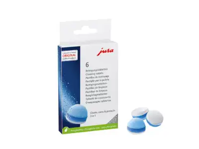 3-FAZOWE Tabletki czyszczące 6 szt. Jura