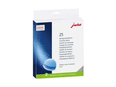 3-FAZOWE Tabletki czyszczące 25 szt. Jura